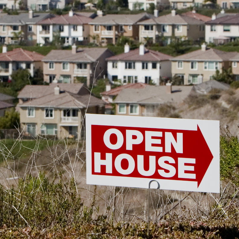 INSIGHT IMAGE / PERSONAL mortgage open house sign 792x792